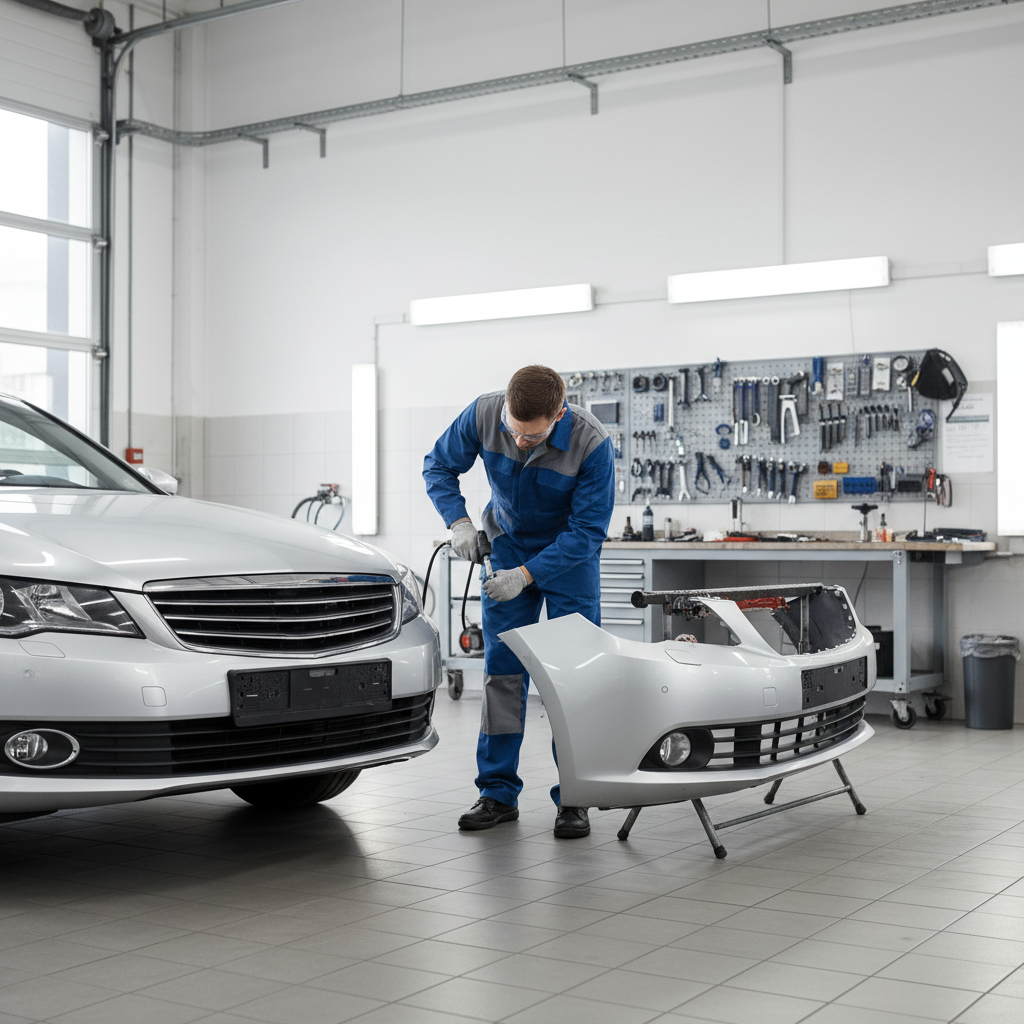 Ремонт бампера автомобиля